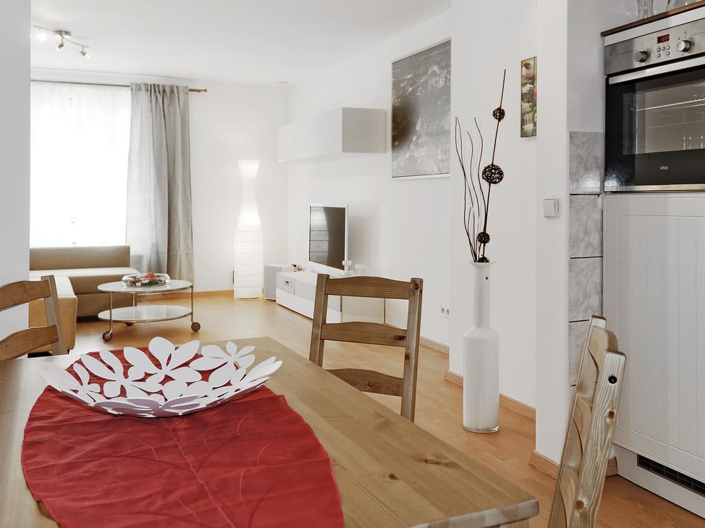 City Park Apartments - #11.02 - Luxus Apartment Mit Tiefgarage Leipzig Ruang foto